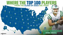 High school football: Where the Top 100 players are from in the Class of 2023