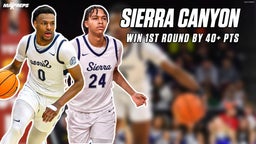 Bronny James & Sierra Canyon Blowout Taft in first round of CIF playoffs