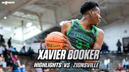 Xavier Booker Highlights Vs Zionsville