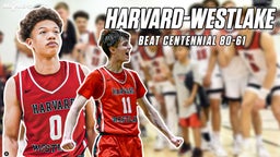 High school basketball: No. 14 Harvard-Westlake advances to CIF Open Division final with 80-61 win over No. 4 Centennial