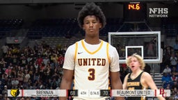 HIGHLIGHTS: Beaumont United vs Brennan in Texas UIL Class 6A Semifinals