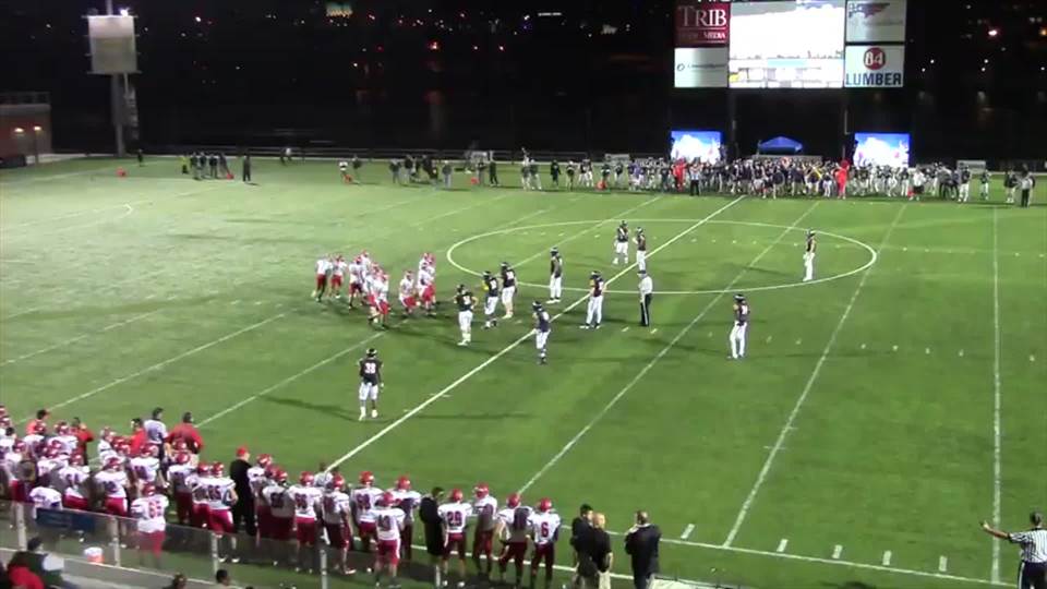 Watch this highlight video of Damar Hamlin of the Central Catholic (Pittsburgh, PA) football team in its game vs. North Hills on Oct 3, 2014