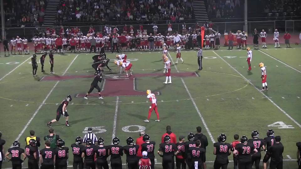 Watch this highlight video of Michael Gazsi of the Mission Viejo (CA) football team in its game San Clemente High School on Nov 4, 2016