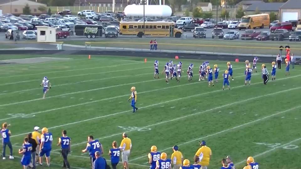 Watch this highlight video of Gaven Anderson of the Riverside (De Graff, OH) football team in its game Waynesfield-Goshen High School on Sep 29, 2017