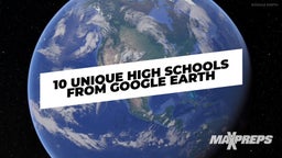 10 Unique High Schools from Google Earth