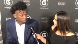 2020 NBA Draft prospect James Wiseman interview at Gatorade Player of the Year event