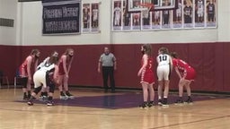 Woodis Scores her 1,000th Career Point