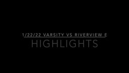 Visitor's View - Newport vs Riverview East Academy Game Highlights - Jan. 22, 2022