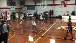 #2 Mychael Mitchell with the steal & dunk