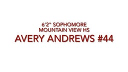Avery Andrews white uniform #44