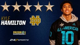 2022 NFL Draft prospect: Notre Dame's Kyle Hamilton | High School Football Highlights