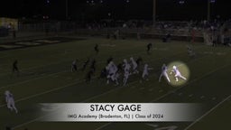 IMG Academy's 5-star running back Stacy Gage | 2021 Highlights