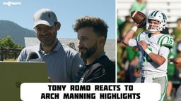 Tony Romo Reacts to Arch Manning Highlights