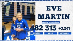 Eve Martin All State Nominee Highlights