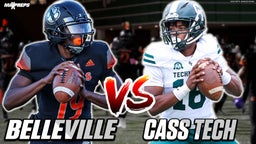 HIGHLIGHTS: #1 Sophomore QB Bryce Underwood & Belleville CRAZY OT Playoff Game in the SNOW