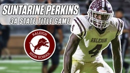 HIGHLIGHTS: #1 LB in Mississippi Suntarine Perkins DOES IT ALL for Raleigh in 3A State Title
