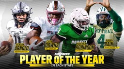 MaxPreps 2022 High School Football Player of the Year in each state