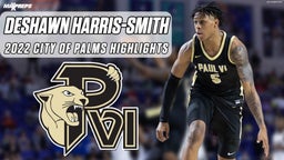 Deshawn Harris-Smith at the 2022 City of Palms