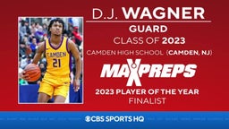 D.J. Wagner of Camden (NJ) is a 2022-23 MaxPreps High School Basketball Player of the Year Finalist