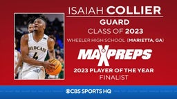 Isaiah Collier of Wheeler (Marietta) is a 2022-23 MaxPreps High School Basketball Player of the Year Finalist