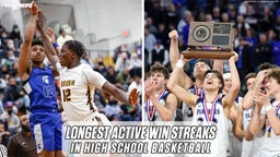Longest Active Win Streaks in High School Basketball