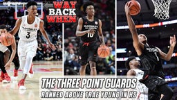 Who were the Three Point Guards Ranked Ahead of Trae Young in High School?