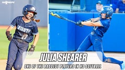 Julia Shearer is One of the BADDEST Softball Players in the Country