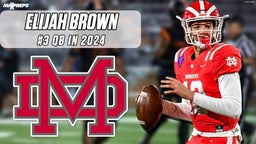Elijah Brown is an All-Time Great Mater Dei QB