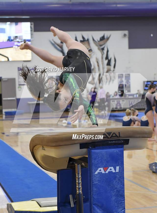 Photo 13 in the CHSAA Region 3 Gymnastics Regional Photo Gallery (123