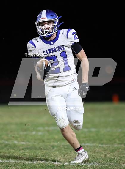 Thumbnail 3 in Cambridge vs. Logan Elm (OHSAA D4 1st Round) photogallery.