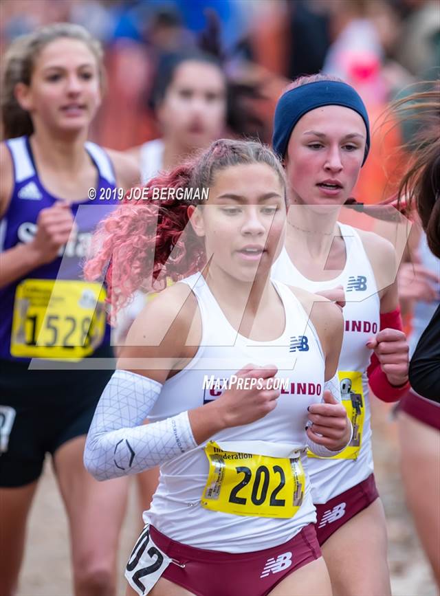 Photo 281 in the CIF State Cross Country Championships (Girls D3 Race