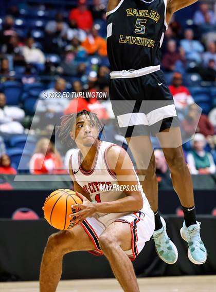 Thumbnail 3 in Eagle's Landing vs. Tri-Cities GHSA 5A Championship photogallery.