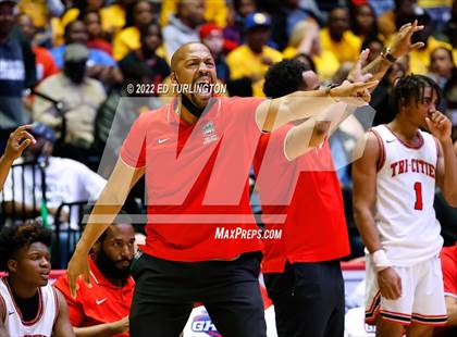 Thumbnail 3 in Eagle's Landing vs. Tri-Cities GHSA 5A Championship photogallery.