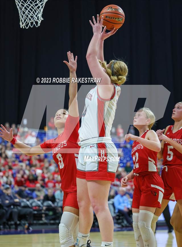 Photo 88 in the Holliday vs. Columbus (UIL 3A Basketball State Semifinal) Photo Gallery (136 Photos)