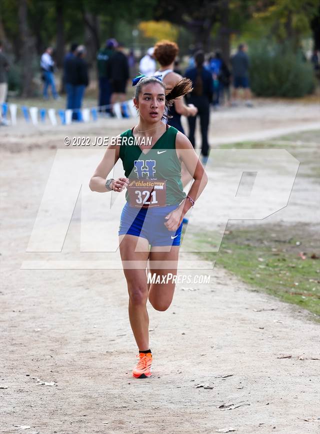 Photo 1 in the CIF Central Section Cross Country Championships (Girls