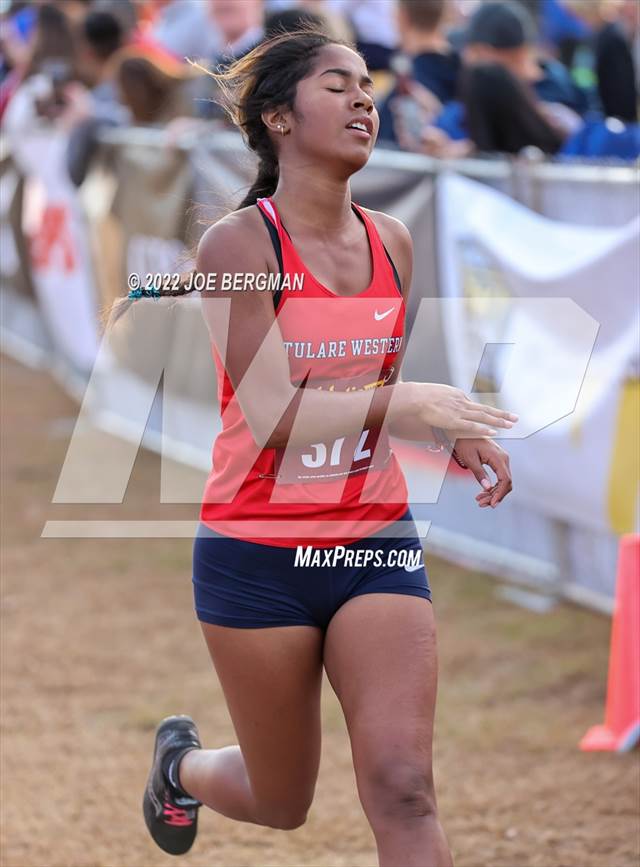 Photo 77 in the CIF Central Section Cross Country Championships (Girls