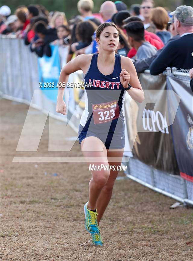Photo 55 in the CIF Central Section Cross Country Championships (Girls