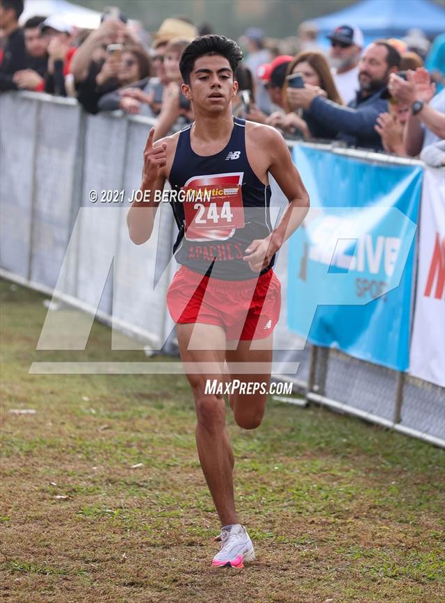 Photo 1 in the CIF Central Section Cross Country Championships (Boys D2