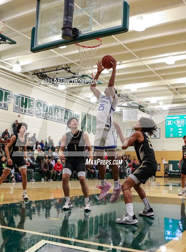 Photo 27 in the Salesian College Preparatory vs. Capital Christian (MLK