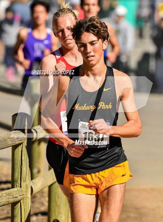 Photo 41 in the CIF SS Boys Cross Country Prelims Photo Gallery (187