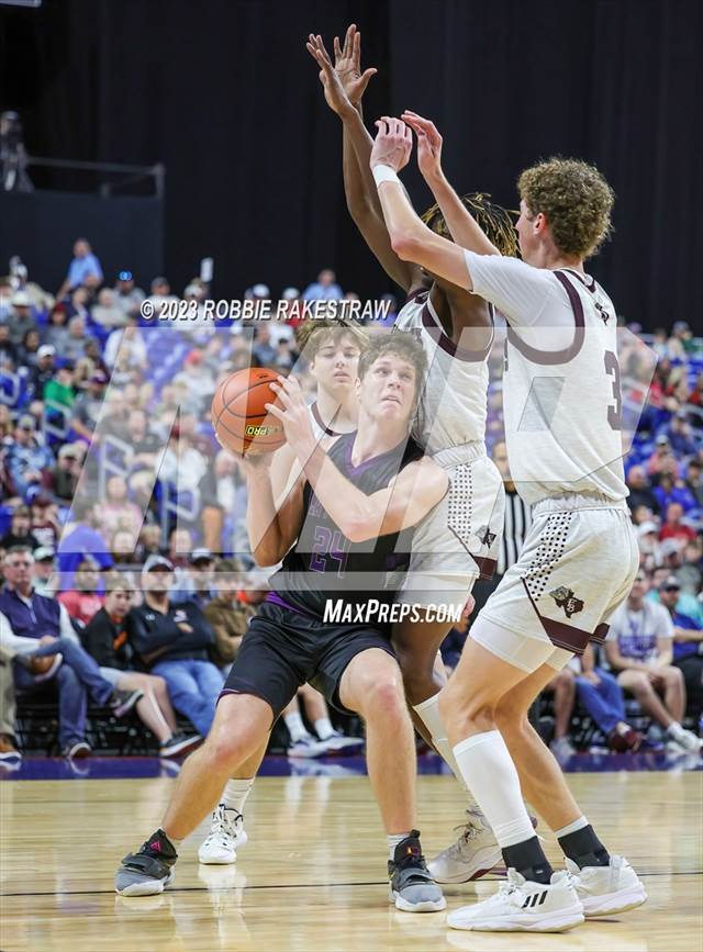 Photo 33 in the Flatonia vs. LaPoynor (UIL 2A Basketball State