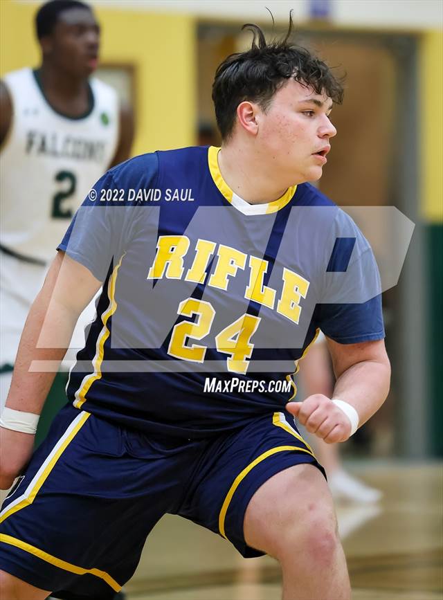 Photo 52 in the Rifle vs. Falcon 2022 CHSAA Boys Basketball State