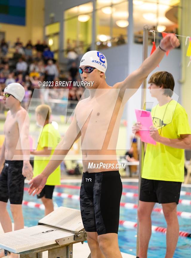 Photo 97 in the CHSAA 5A Boys Swimming State Championship Photo