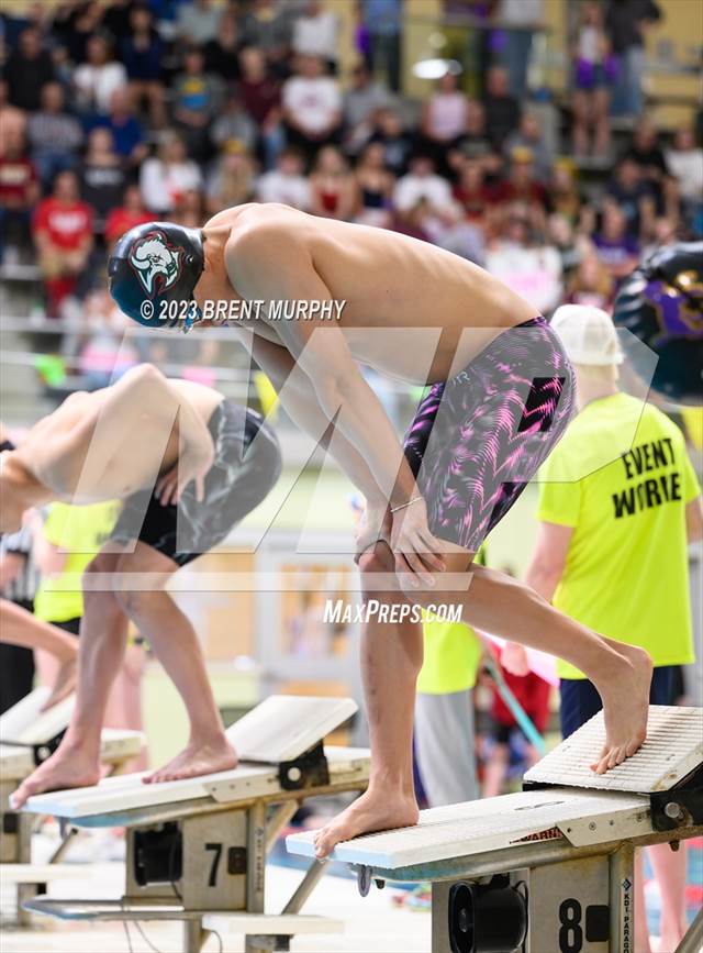 Photo 75 in the CHSAA 5A Boys Swimming State Championship Photo