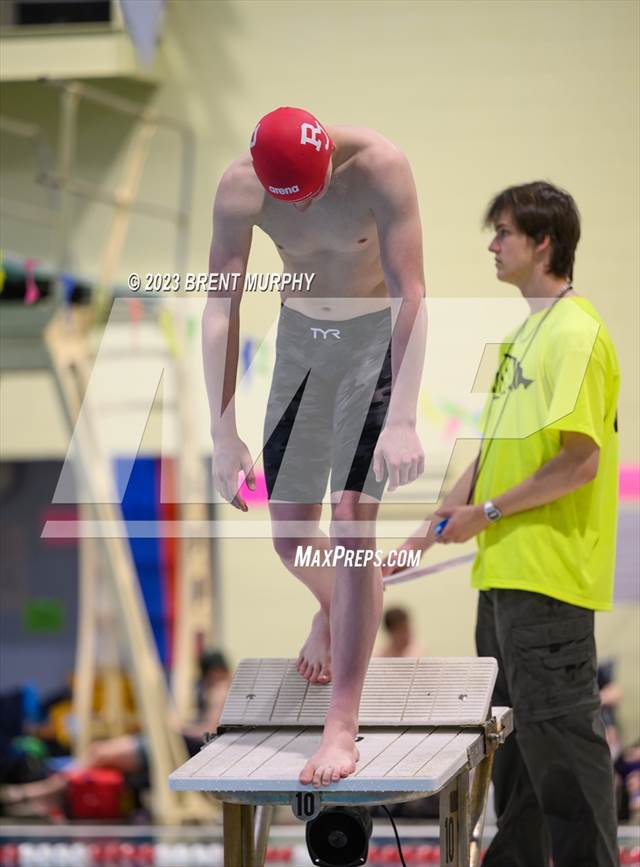 Photo 155 in the CHSAA 5A Boys Swimming State Championship Photo