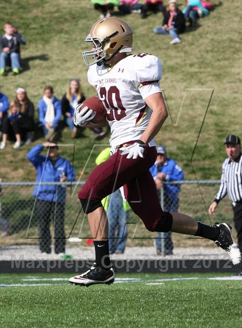 Illinois high school football playoff score projections