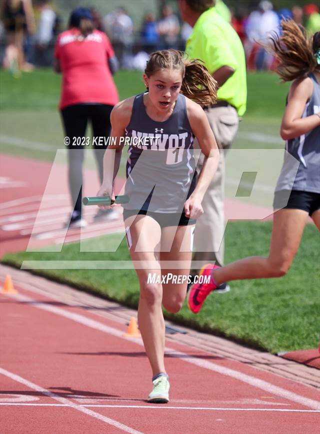 Photo 99 in the CHSAA Track and Field 4A Championships (Girls 4x800m