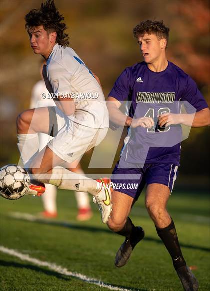 Thumbnail 3 in Falmouth @ Marshwood (MPA Class A Regional Quarterfinal) photogallery.