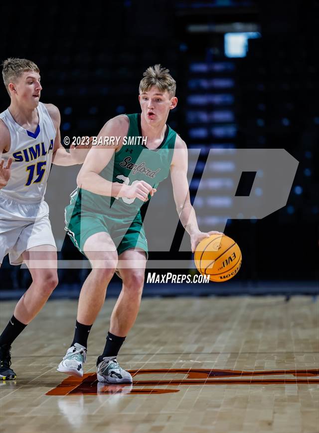 Photo 5 in the Sanford vs. Simla (CHSAA 2A Great ) Photo Gallery (68