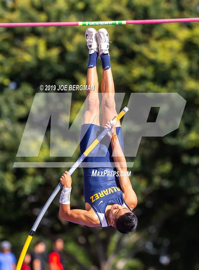 Photo 85 in the CIF Track and Field Championships (Boys Pole Vault